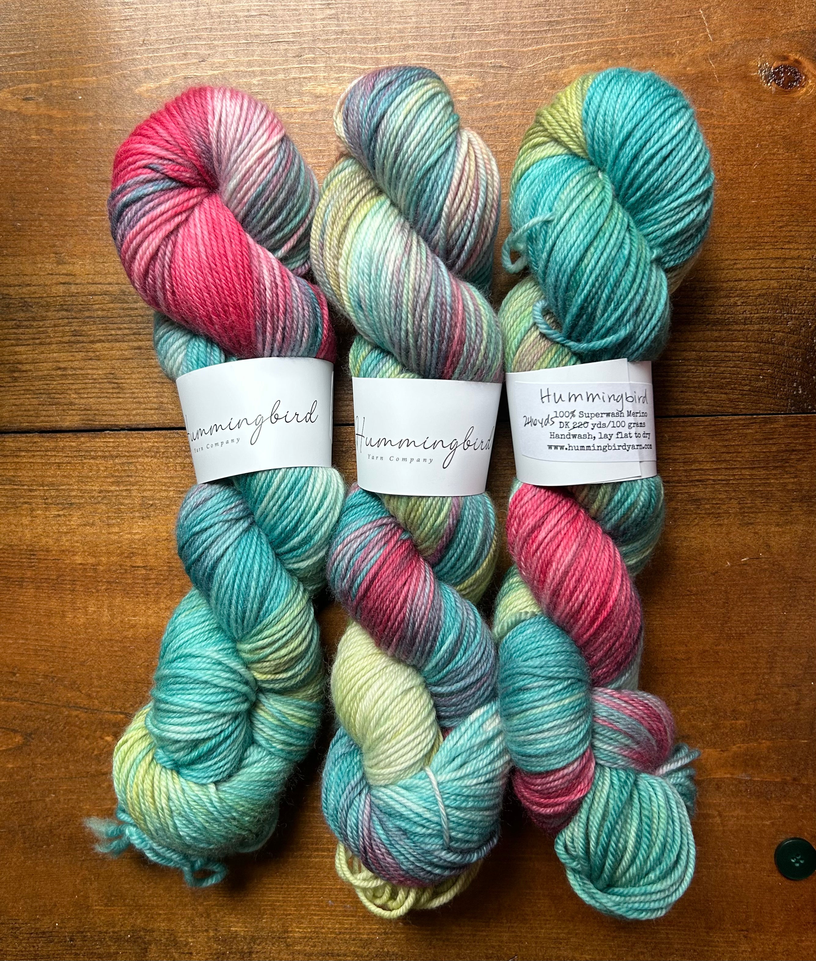 Hummingbird store Moon Hand-Dyed Yarn