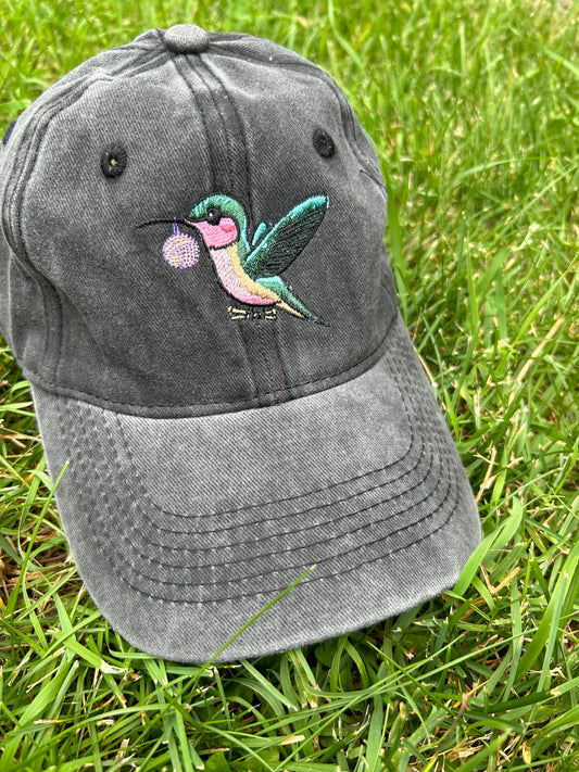 Hummingbird Yarn Company baseball cap